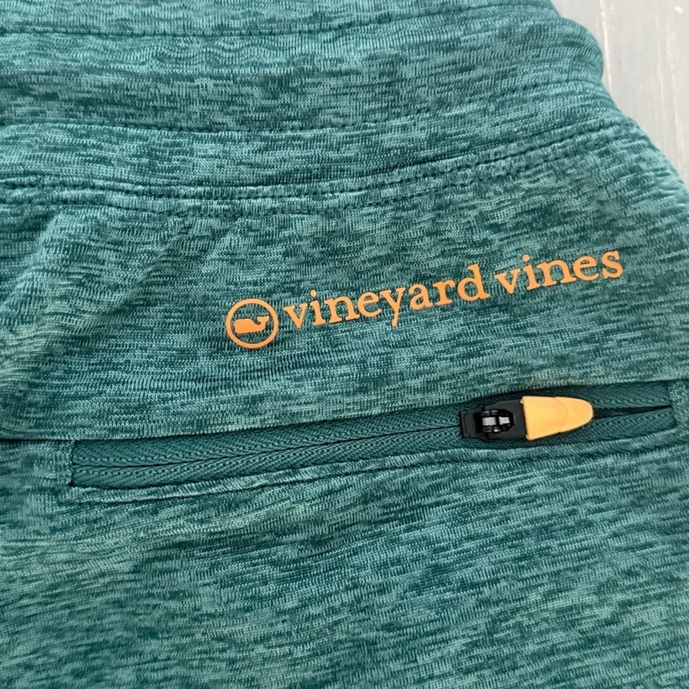 Vineyard Vines Boys Heathered Green Performance Joggers